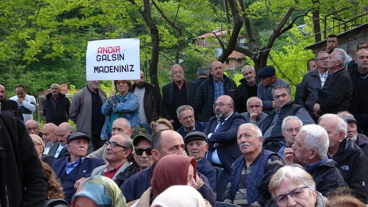 Giresun'da maden tepkisi büyüyor