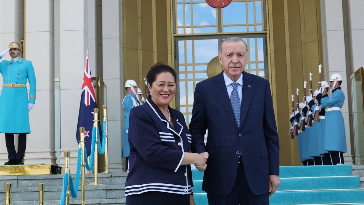 Cumhurbaşkanı Erdoğan, Yeni Zelanda Genel Valisi'ni kabul etti
