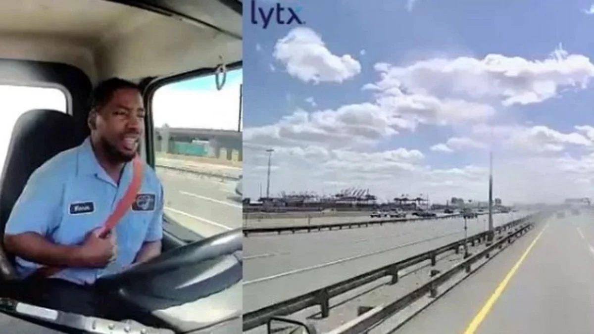 New Jersey'de inişe geçen uçak, havalimanı yakınında kamyona çarptı