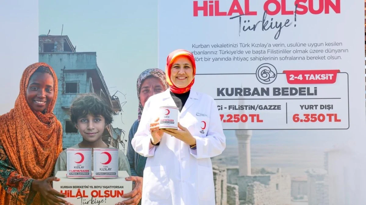 Türk Kızılay, Kurban bereketini yıl boyunca sofralara taşıyor